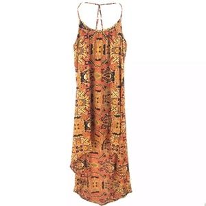 NWT Truth NYC multicolor hi low summer beach dress
